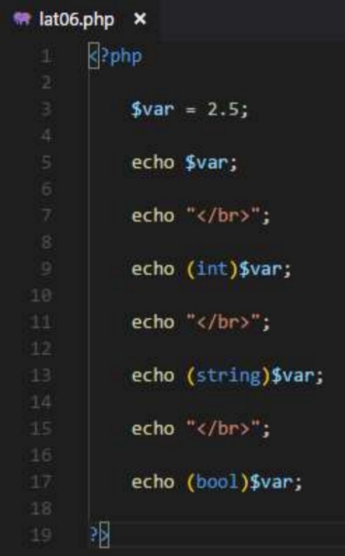 Type Data Pada PHP – Spesialis Web
