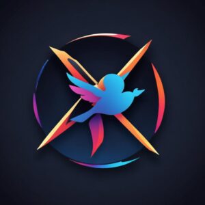 Ilustrasi logo Komdigi yang tegas dengan latar belakang simbol X (Twitter) dan AI (Grok AI), menunjukkan ketegasan pemerintah dalam menindak konten deepfake asusila.