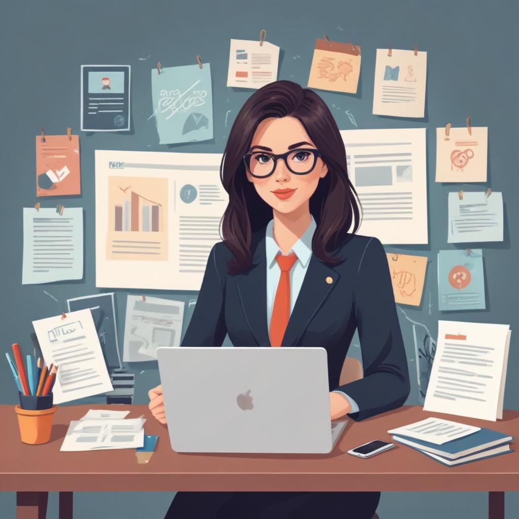 Professional blog post illustration 106
