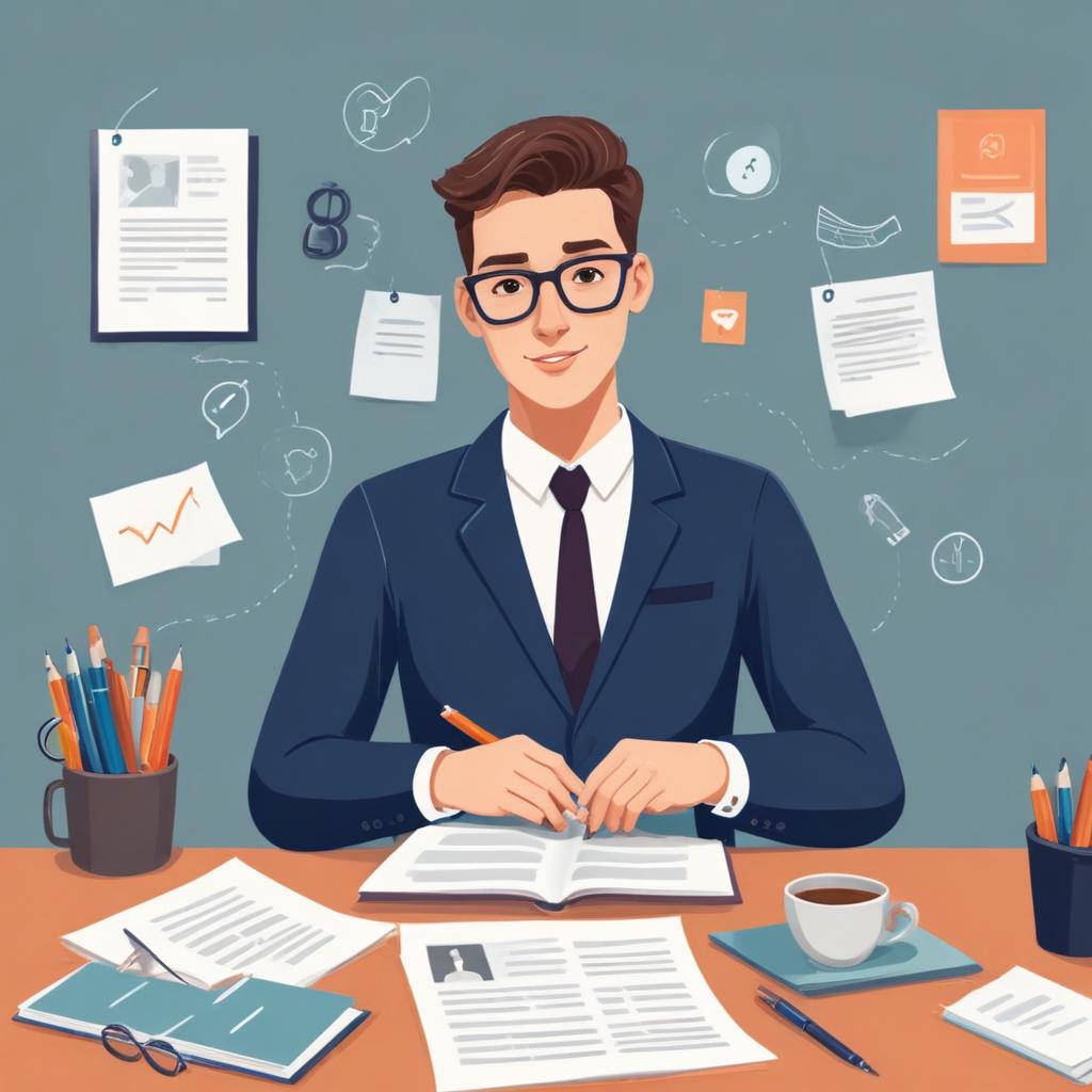 Professional blog post illustration 110