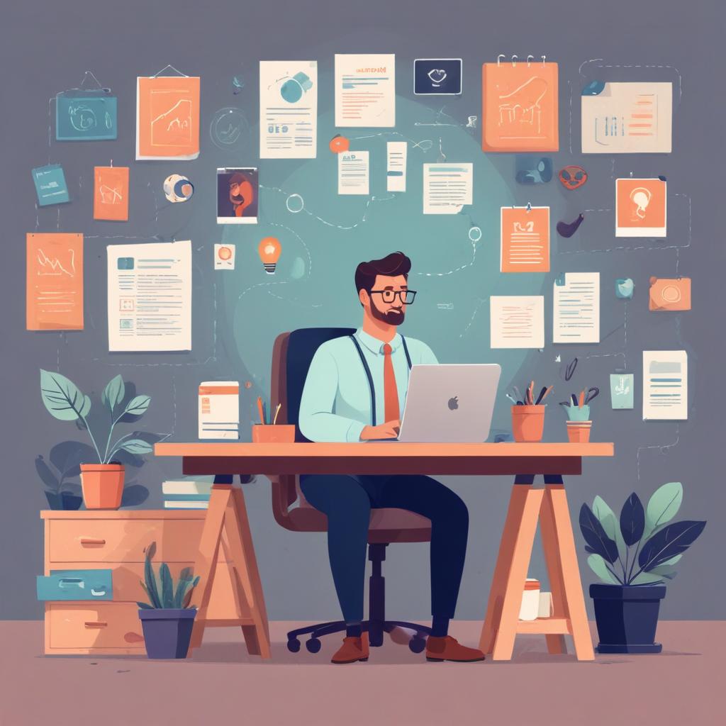 Professional blog post illustration 111