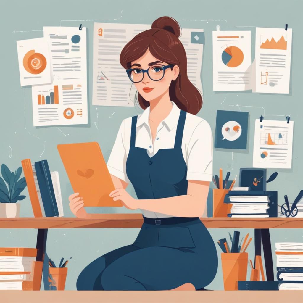 Professional blog post illustration 112