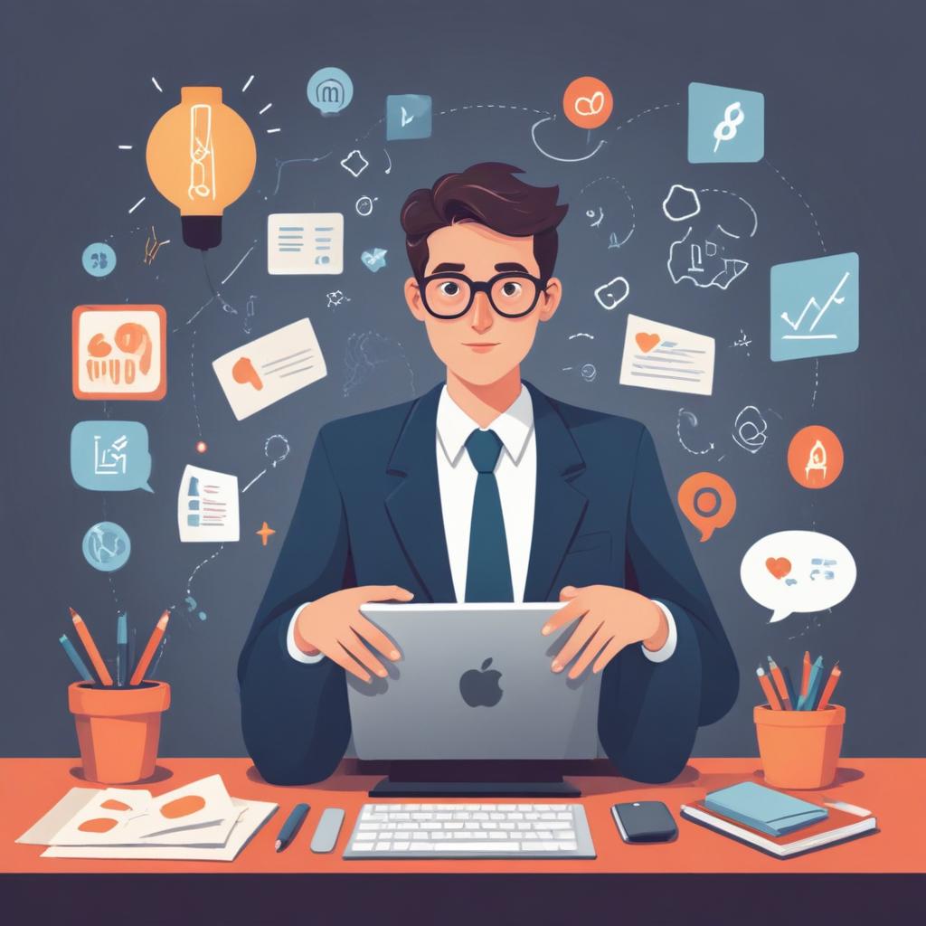 Professional blog post illustration 114