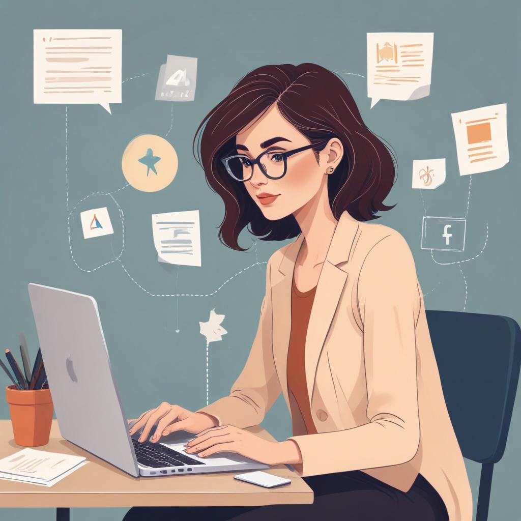 Professional blog post illustration 116