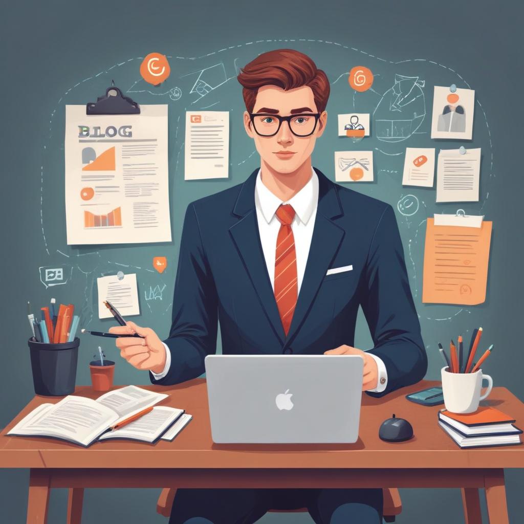 Professional blog post illustration 118