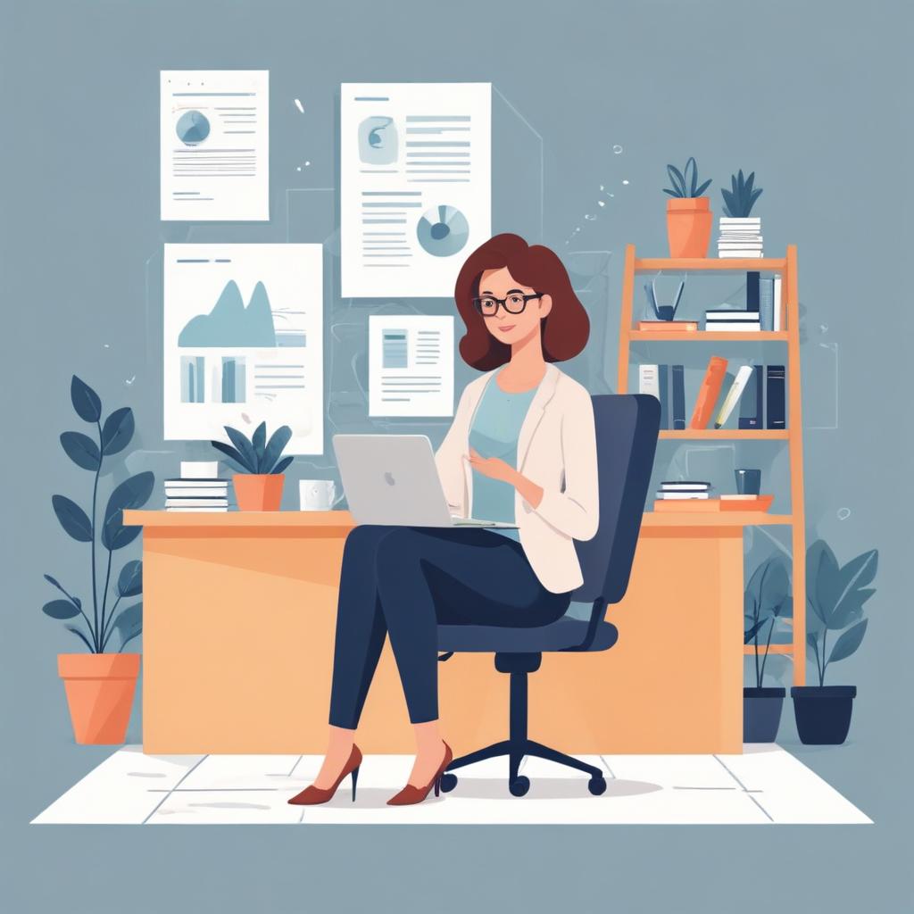 Professional blog post illustration 125