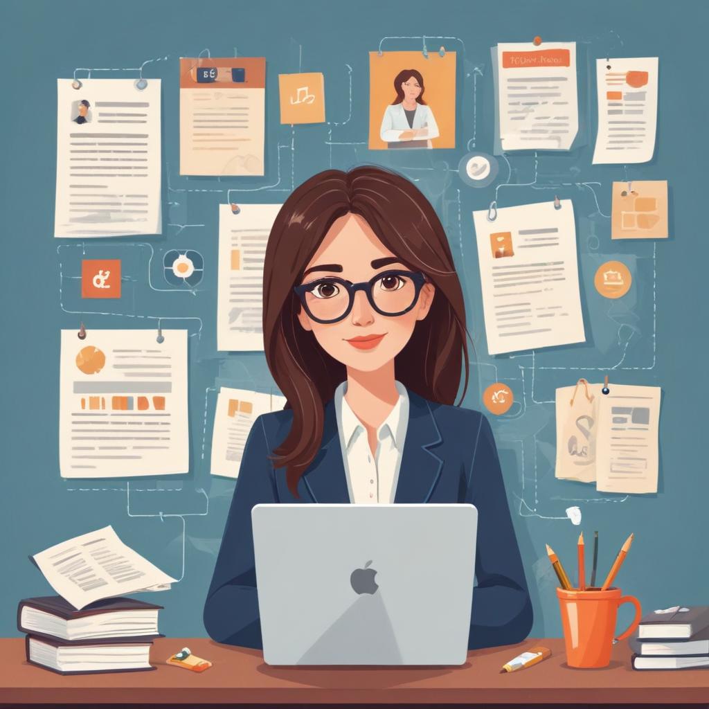 Professional blog post illustration 128