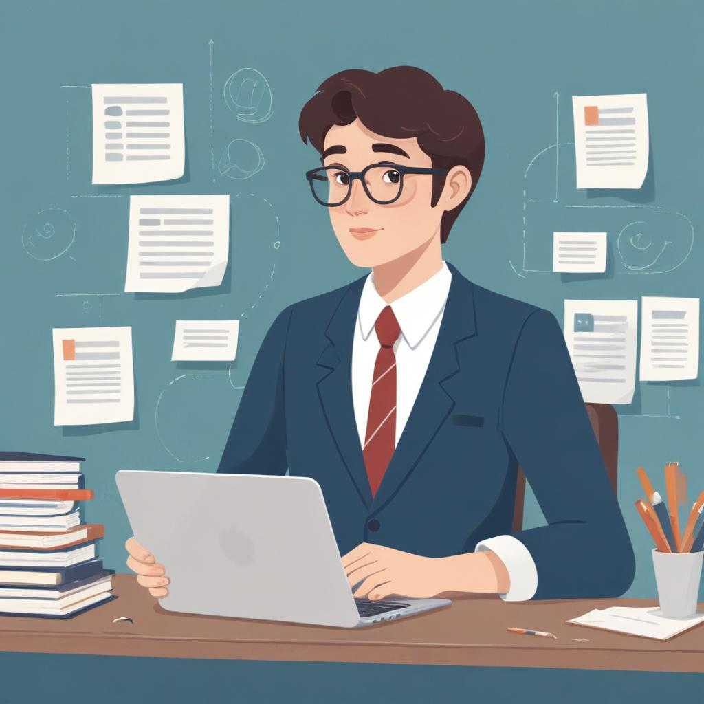 Professional blog post illustration 129