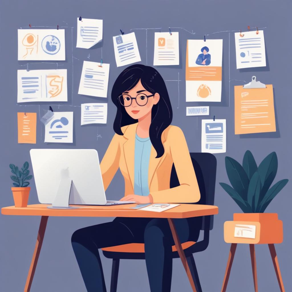 Professional blog post illustration 133