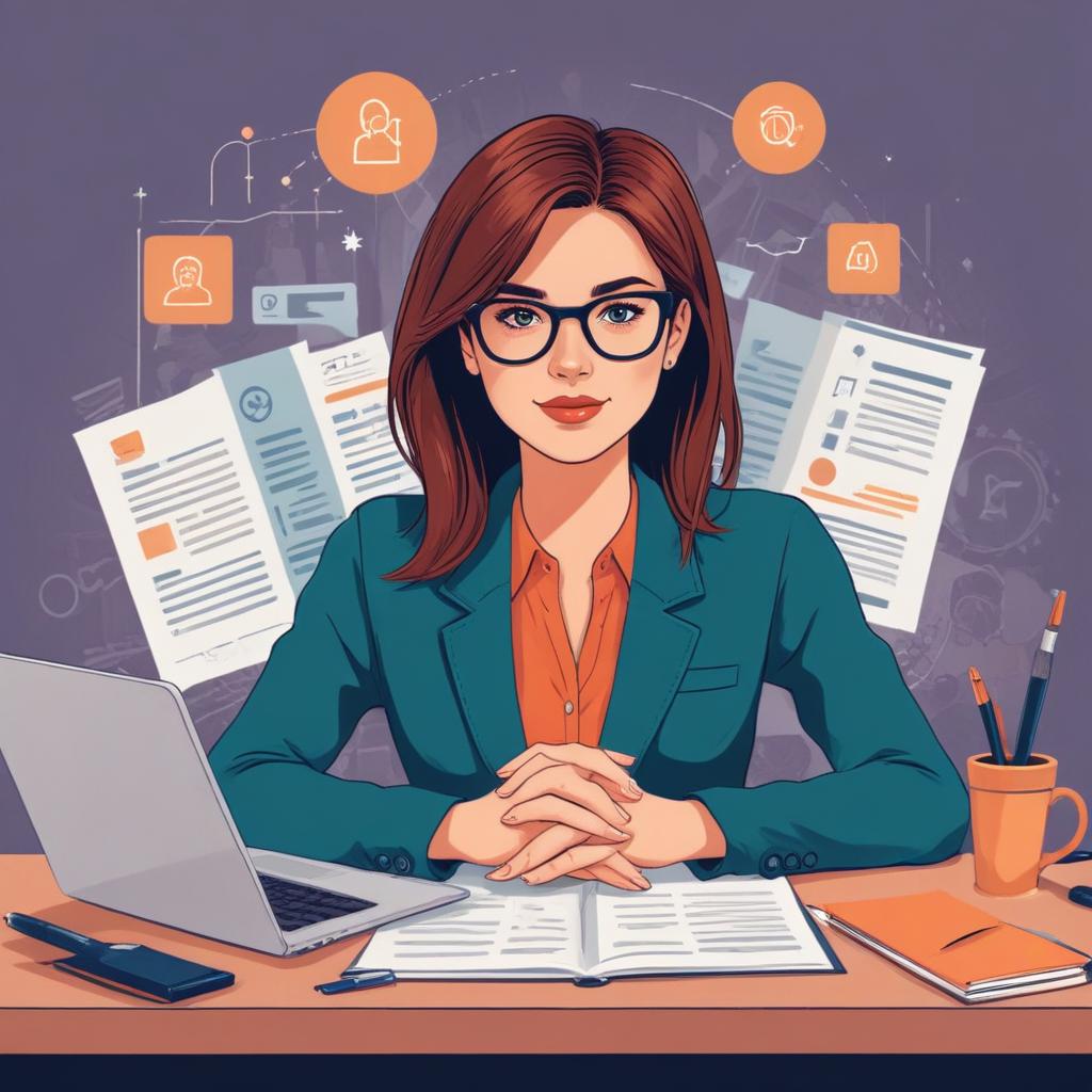 Professional blog post illustration 134