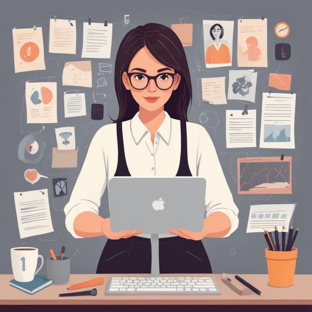 Professional blog post illustration 143