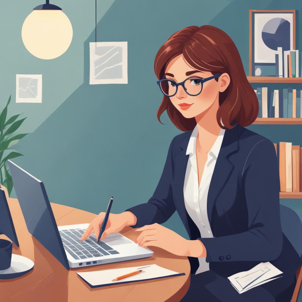 Professional blog post illustration 144