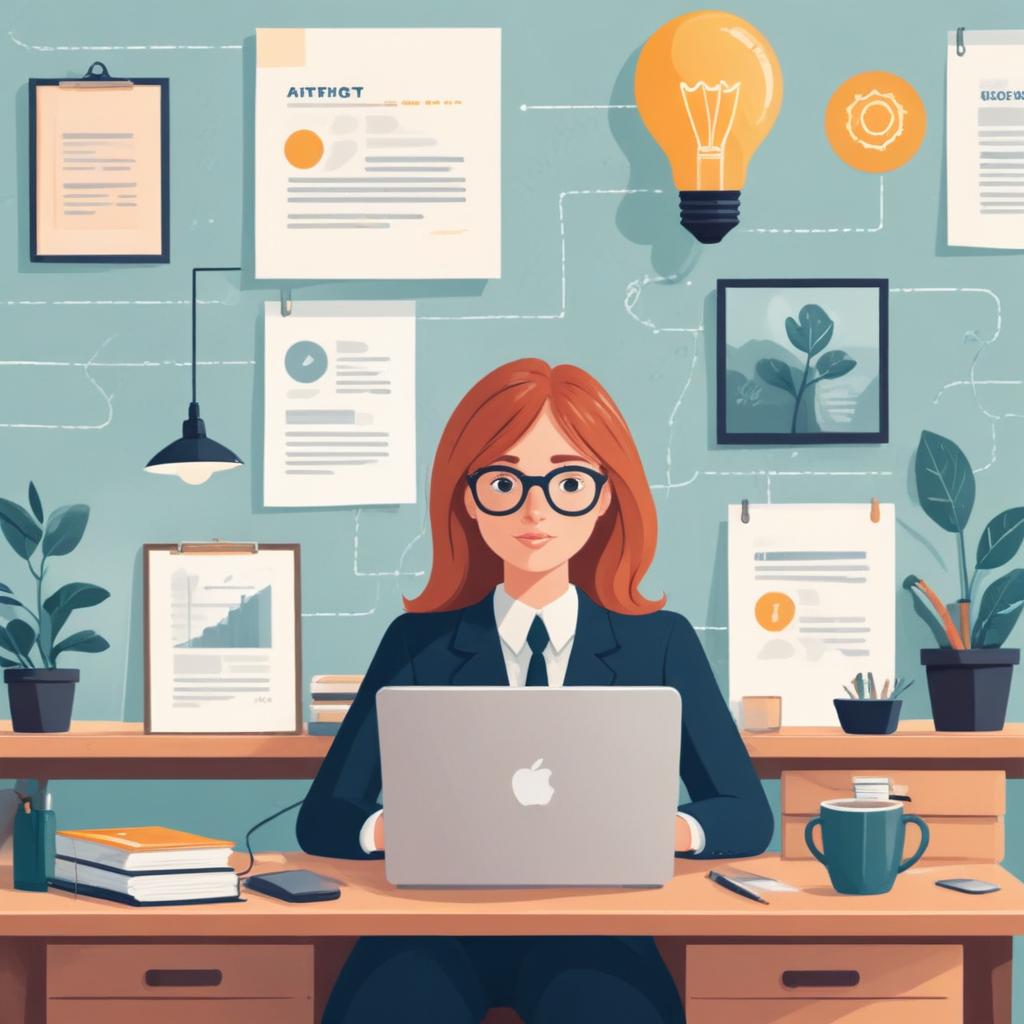 Professional blog post illustration 145