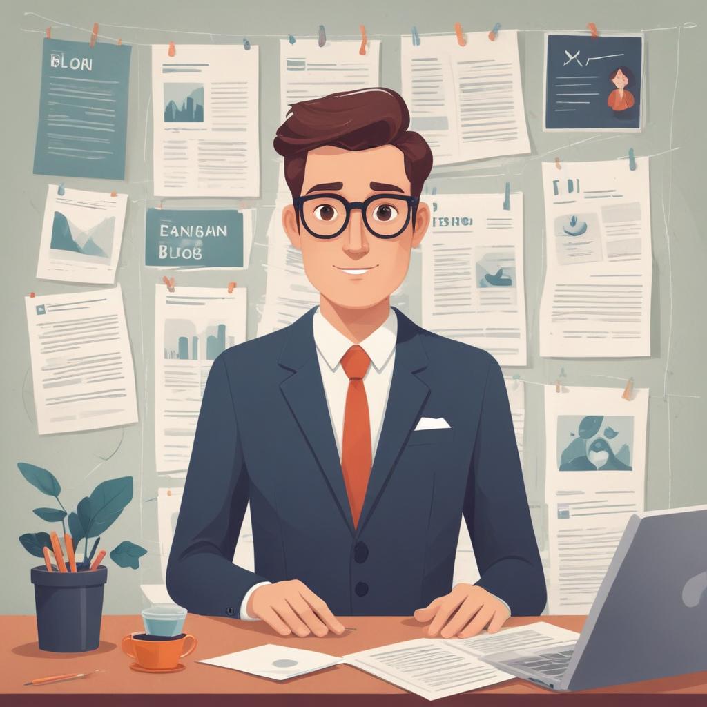 Professional blog post illustration 146