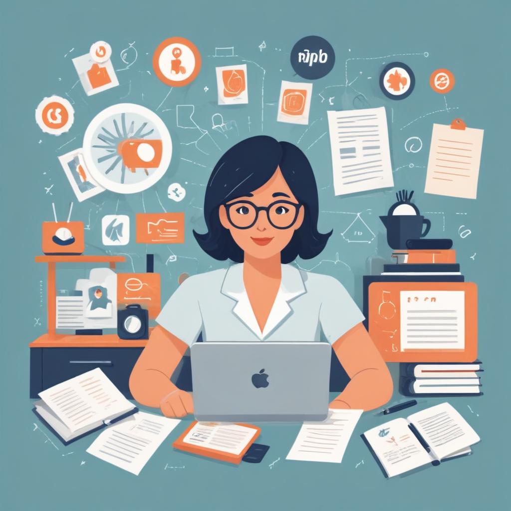 Professional blog post illustration 147