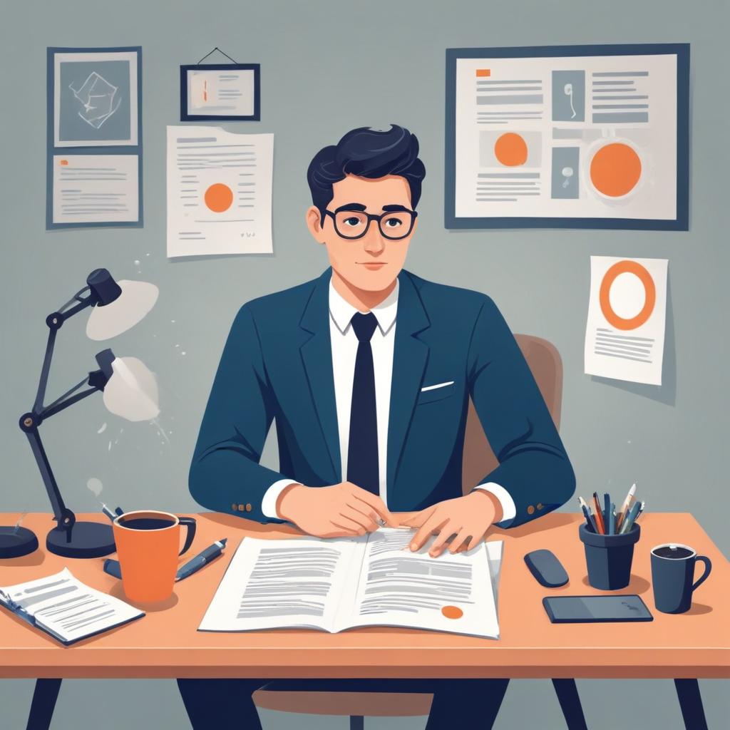 Professional blog post illustration 150