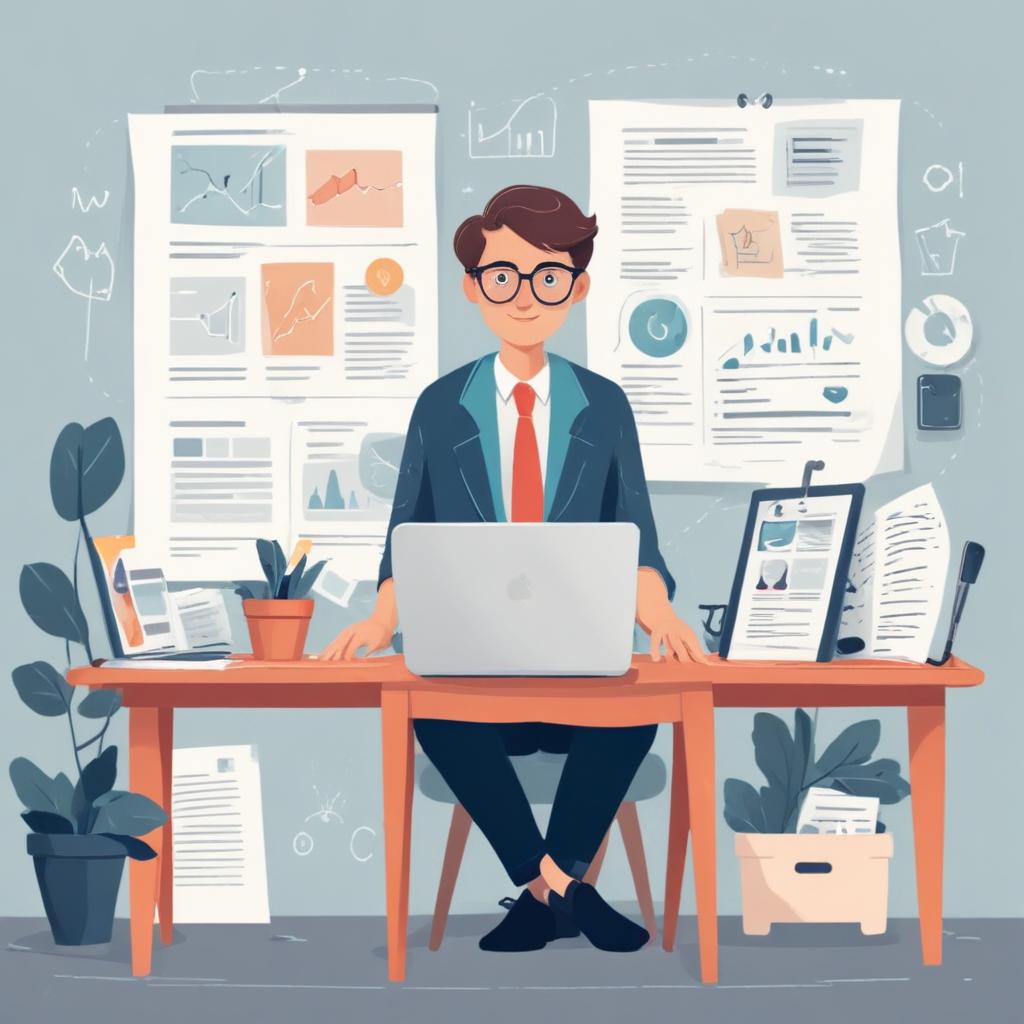 Professional blog post illustration 153