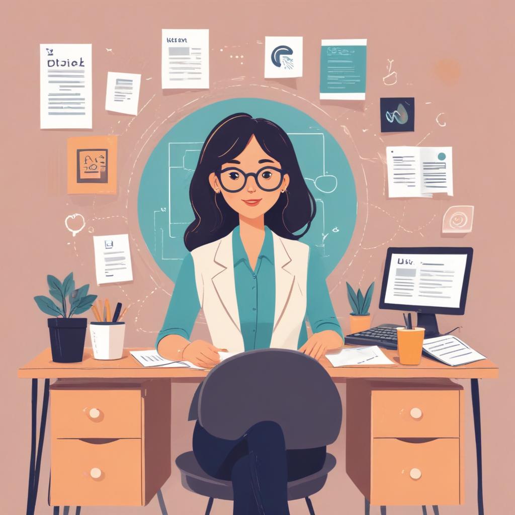 Professional blog post illustration 154