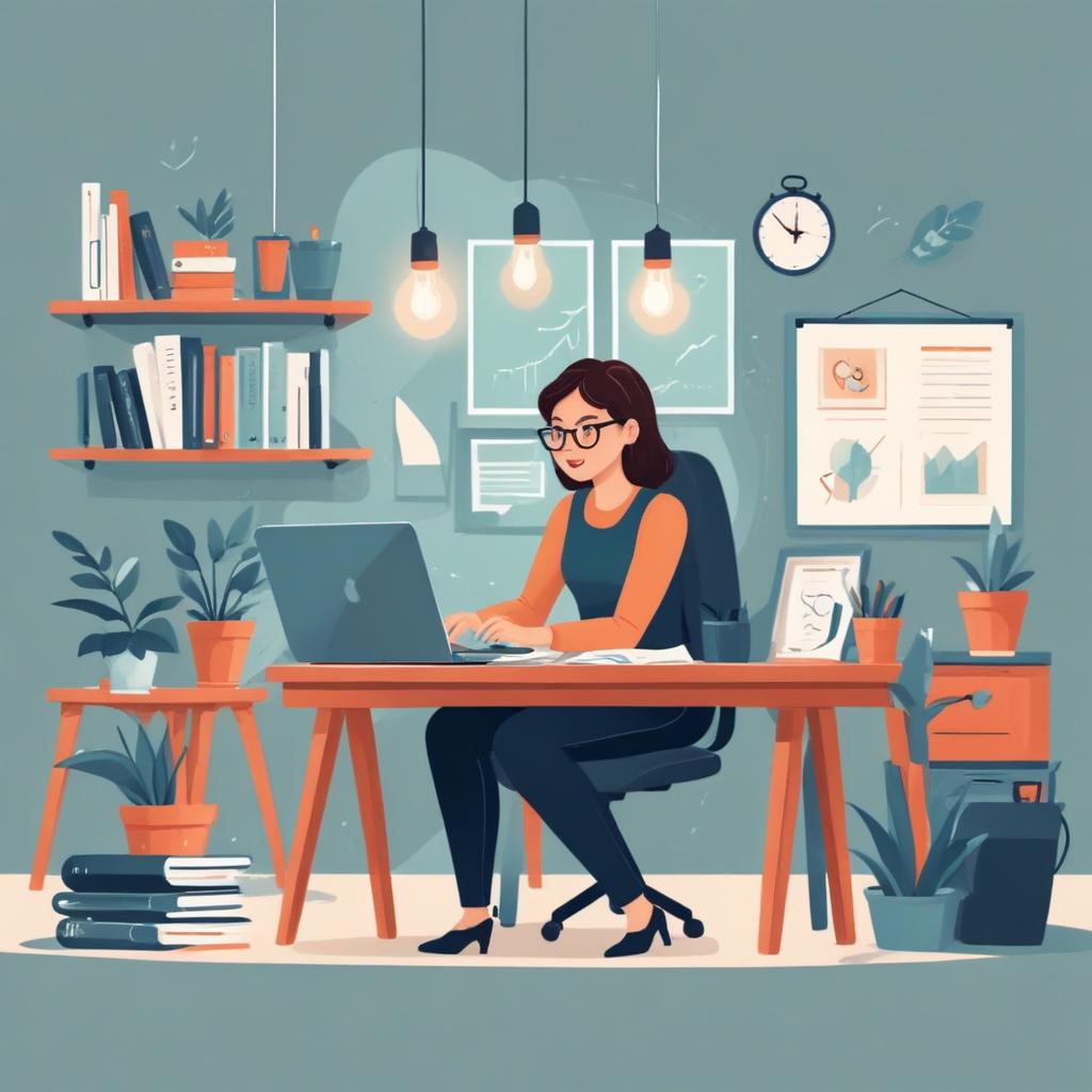 Professional blog post illustration 159