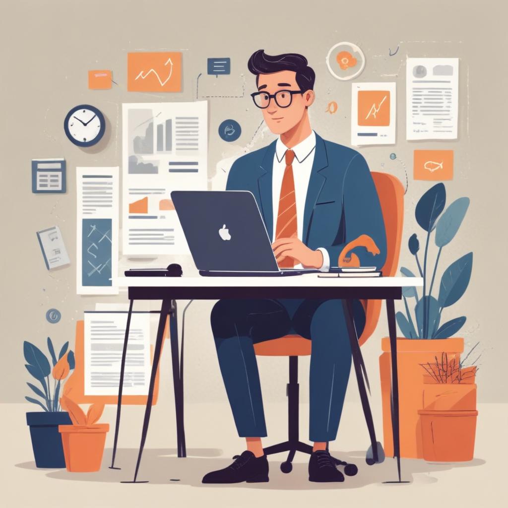 Professional blog post illustration 160