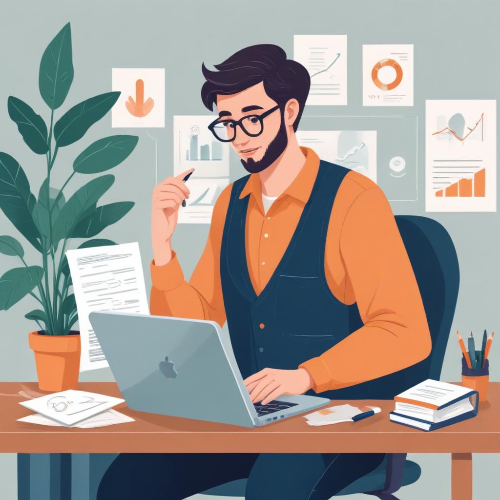 Professional blog post illustration 173