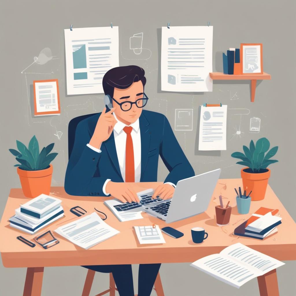 Professional blog post illustration 177