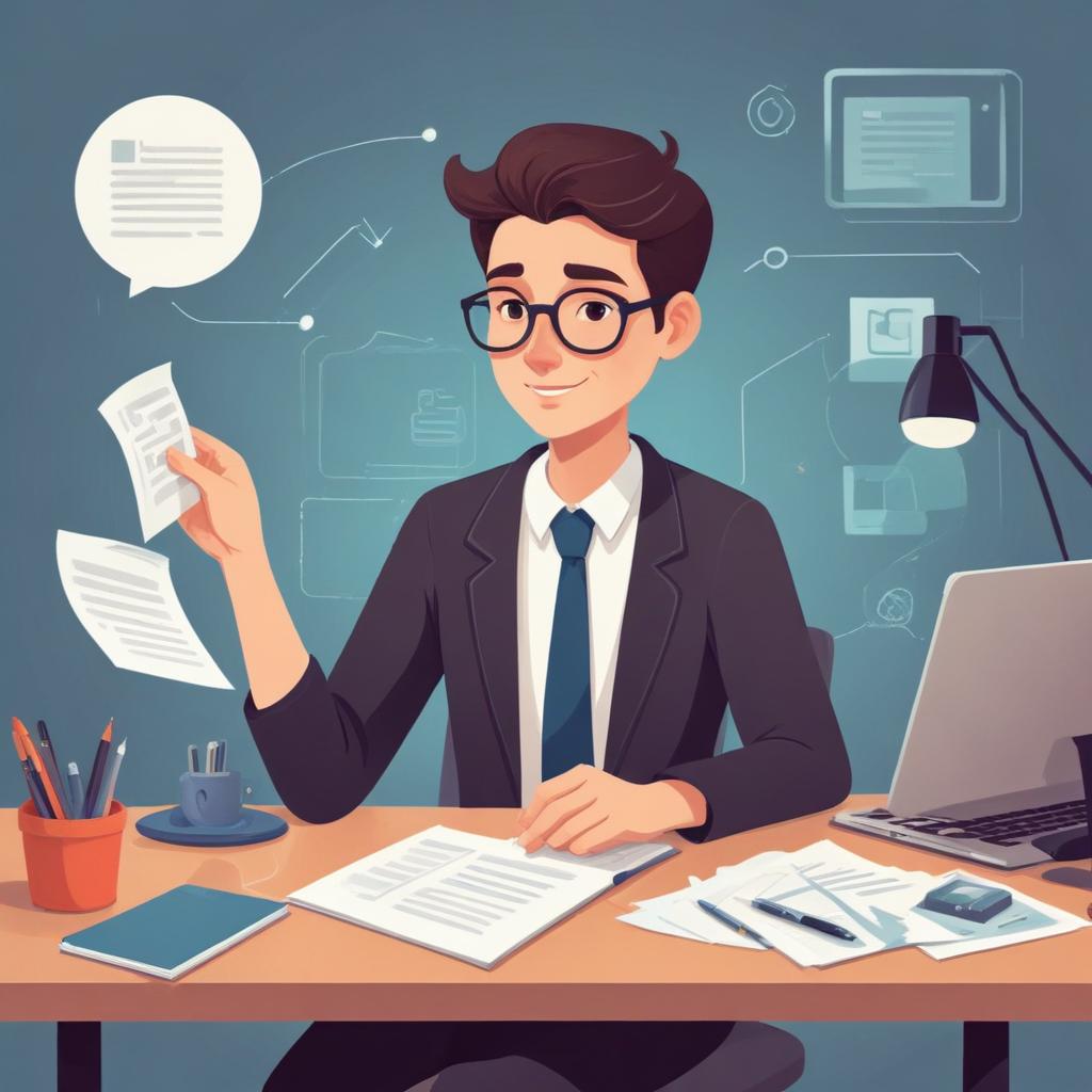 Professional blog post illustration 178