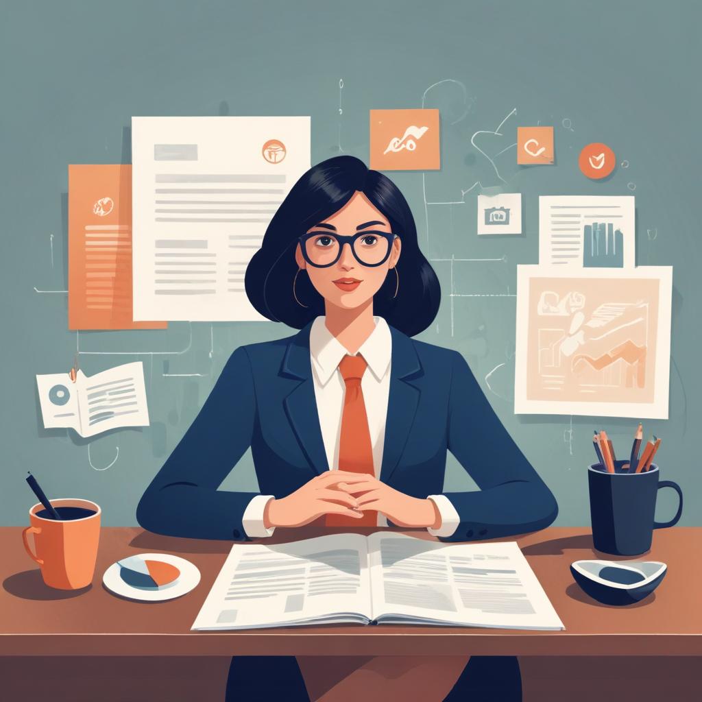 Professional blog post illustration 183