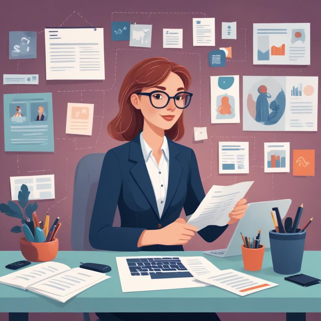 Professional blog post illustration 184