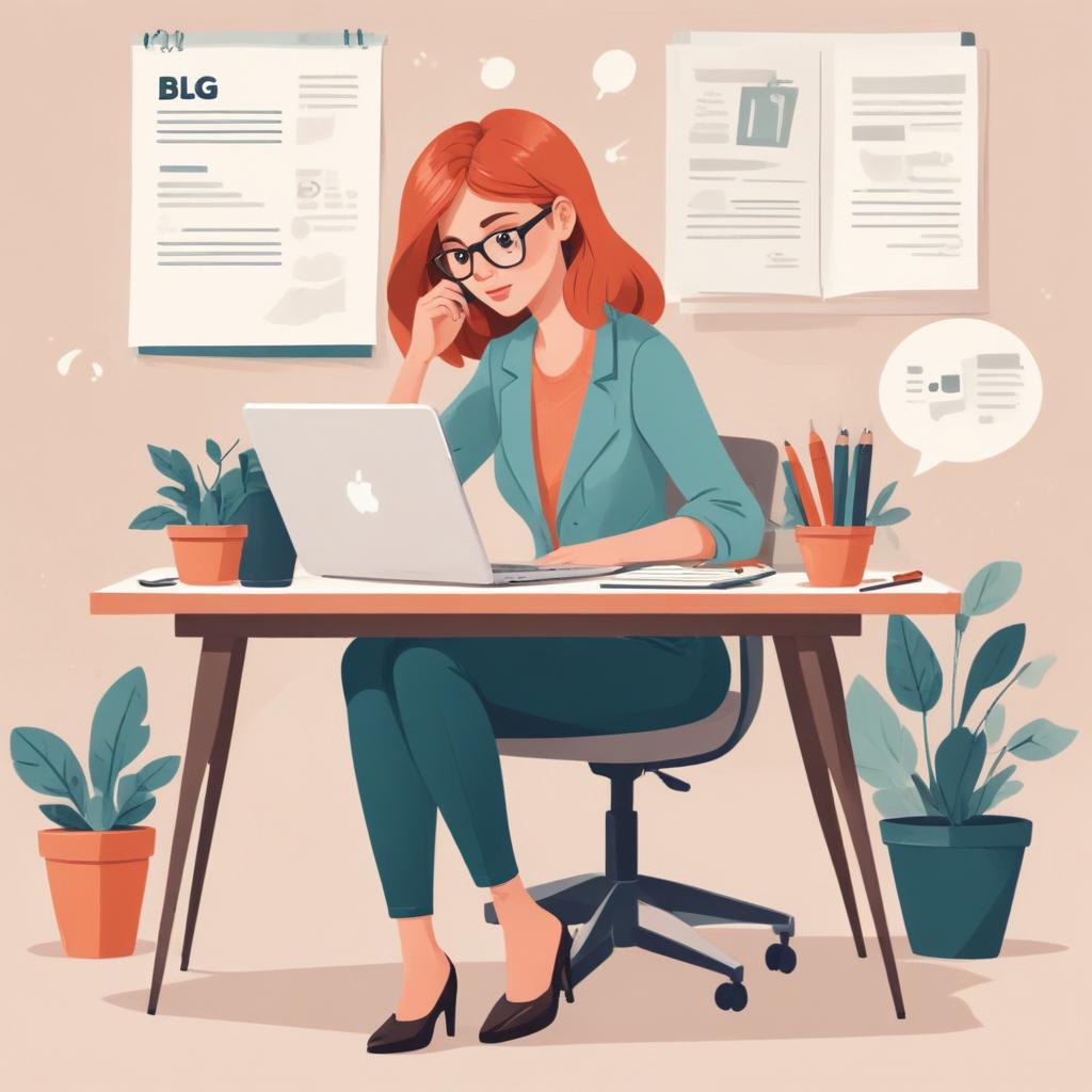 Professional blog post illustration 186