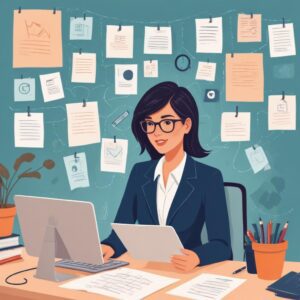 Professional blog post illustration