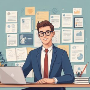 Professional blog post illustration