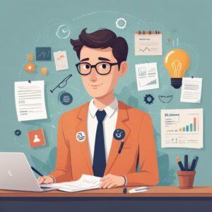 Professional blog post illustration