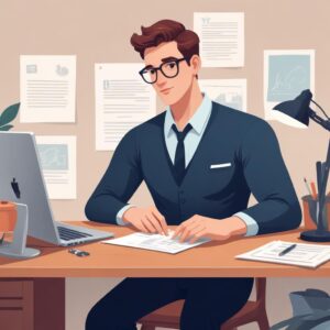 Professional blog post illustration