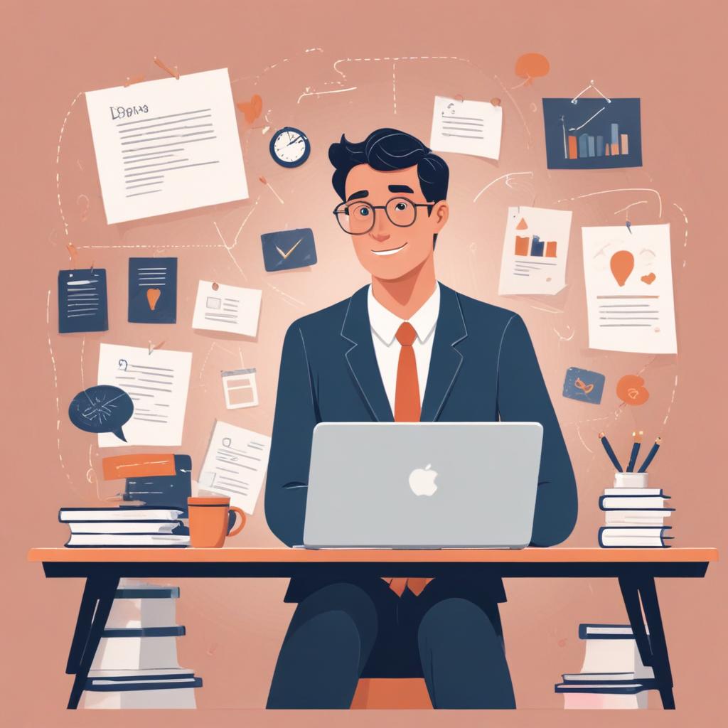 Professional blog post illustration 34