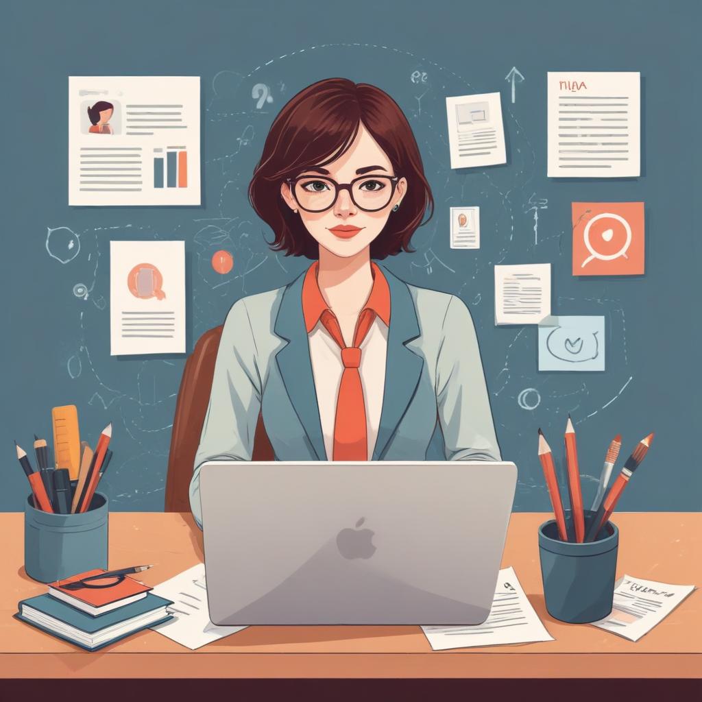 Professional blog post illustration 50