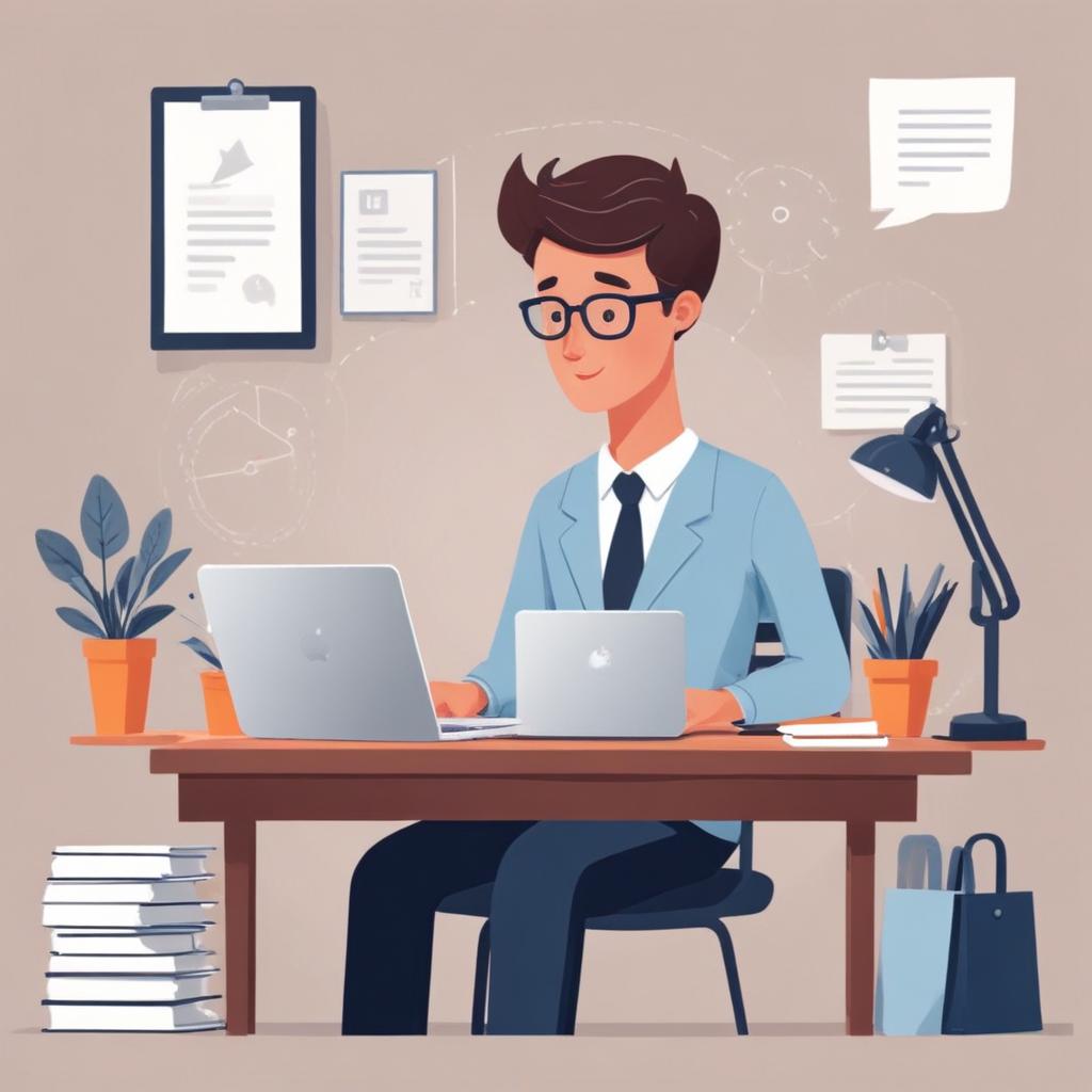 Professional blog post illustration 53