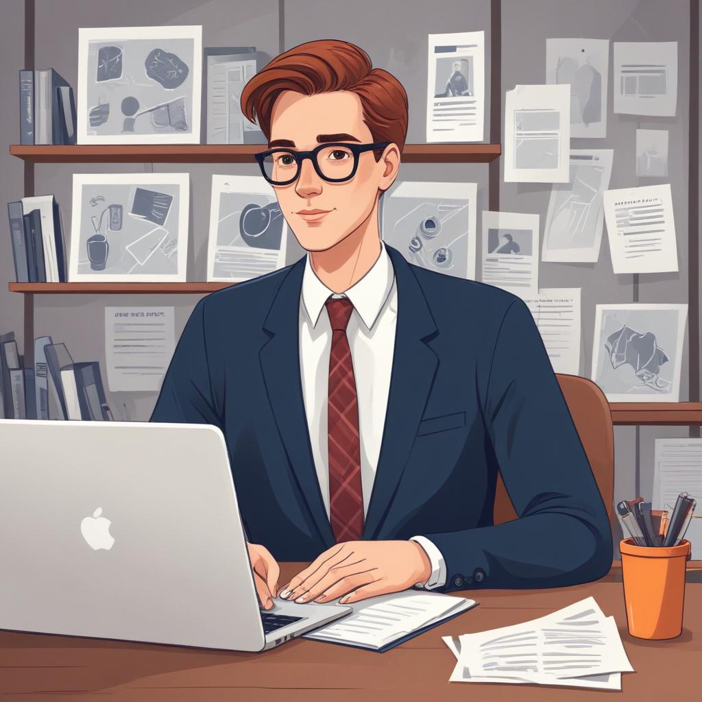 Professional blog post illustration 54