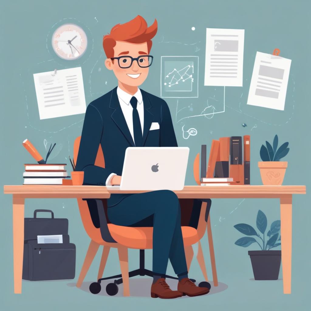 Professional blog post illustration 55