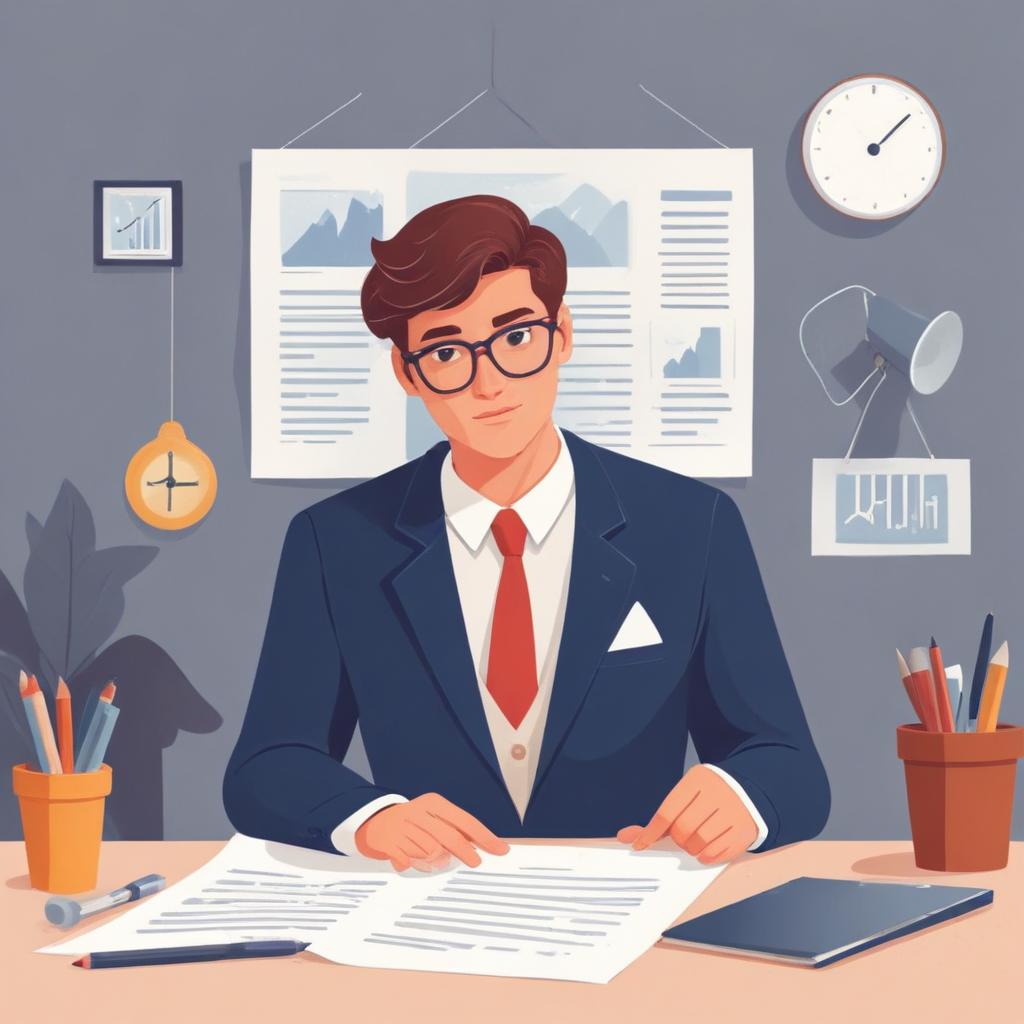 Professional blog post illustration 69