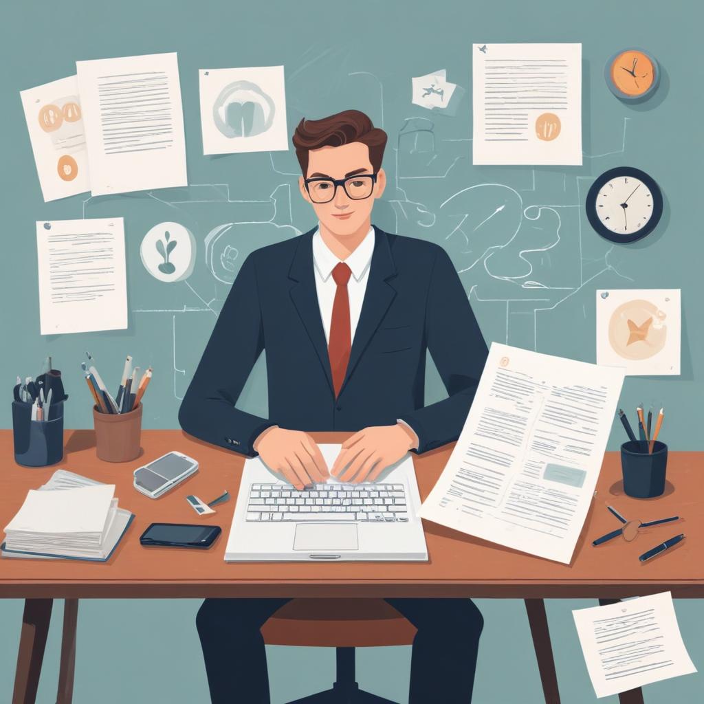 Professional blog post illustration 72