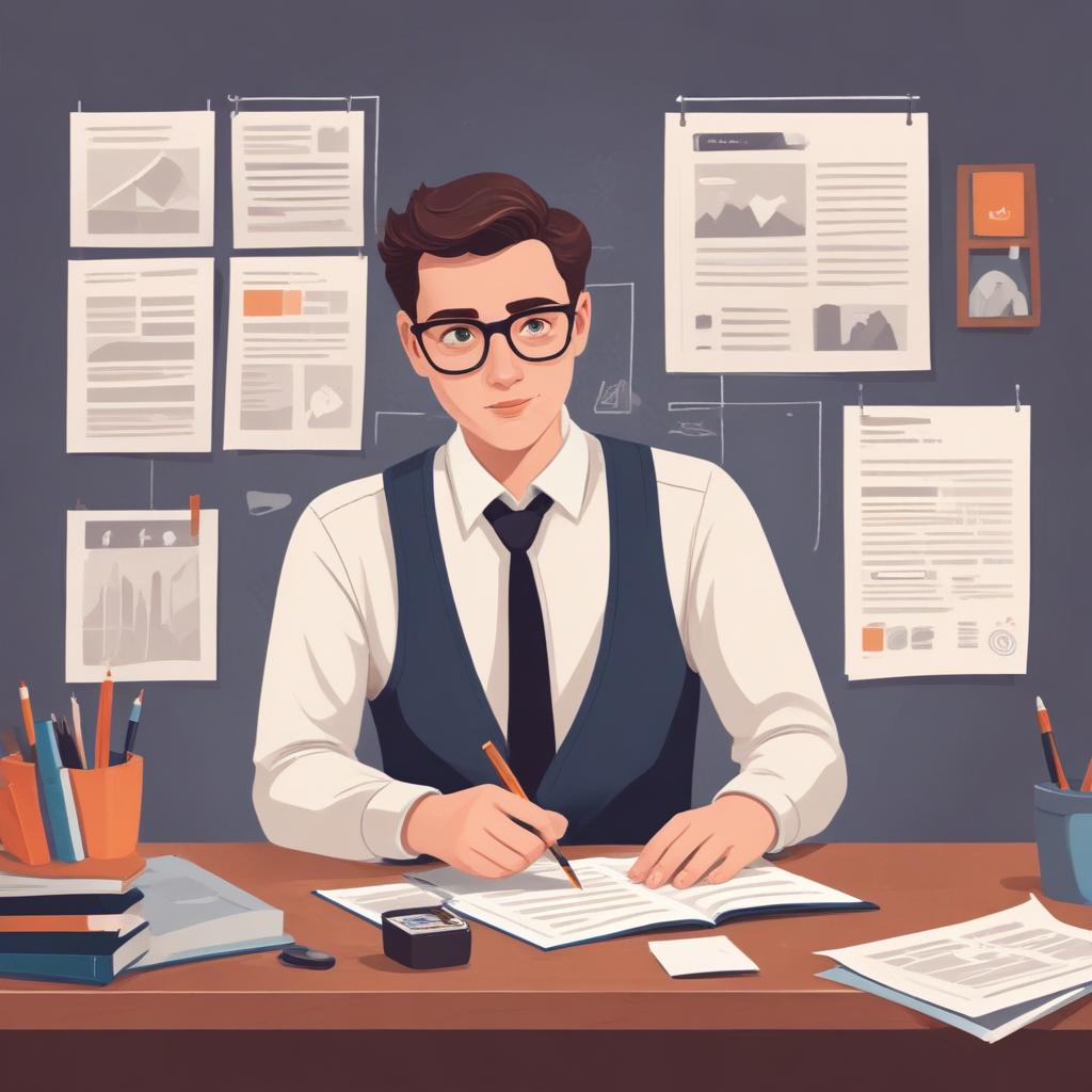 Professional blog post illustration 73