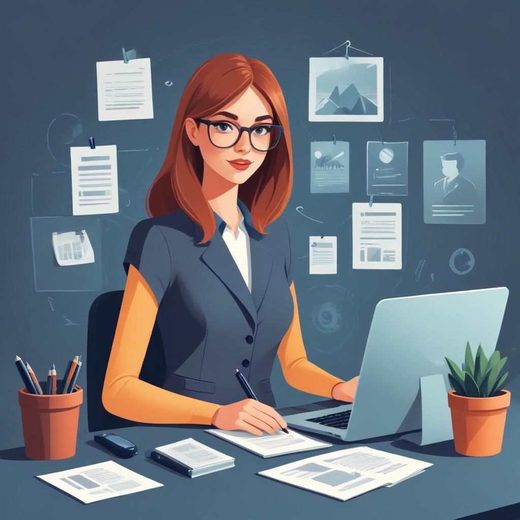 Professional blog post illustration 74