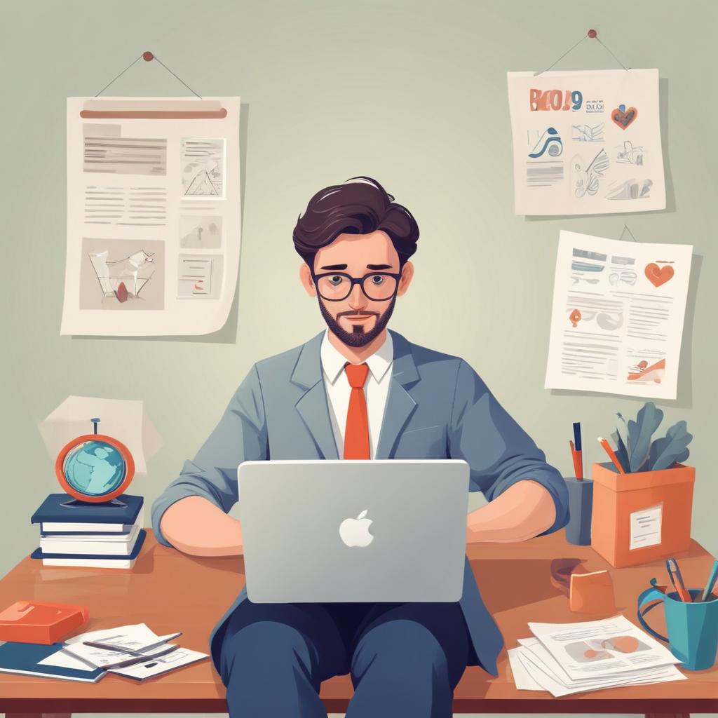 Professional blog post illustration 76