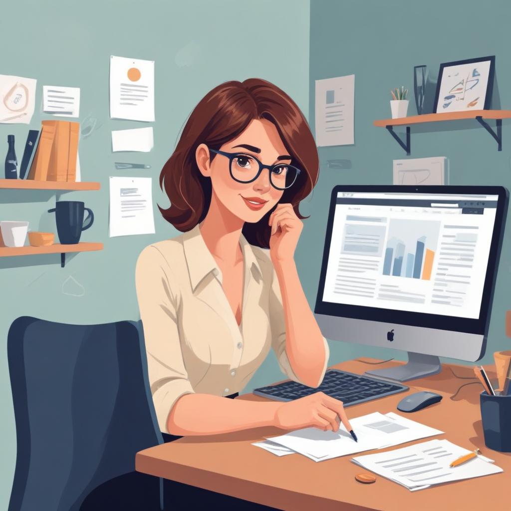 Professional blog post illustration 77