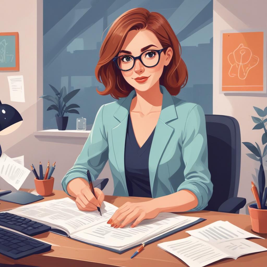 Professional blog post illustration 78