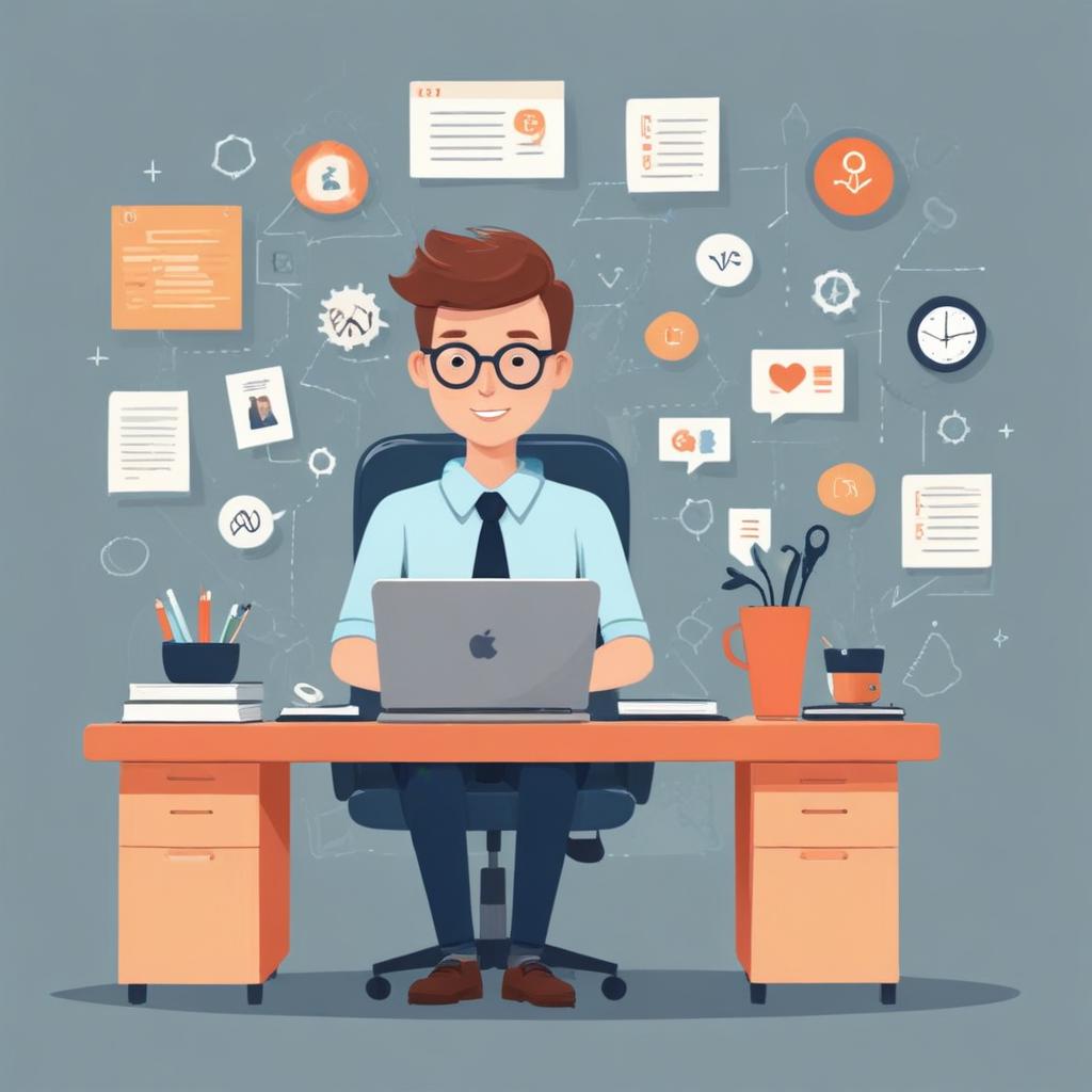 Professional blog post illustration 8