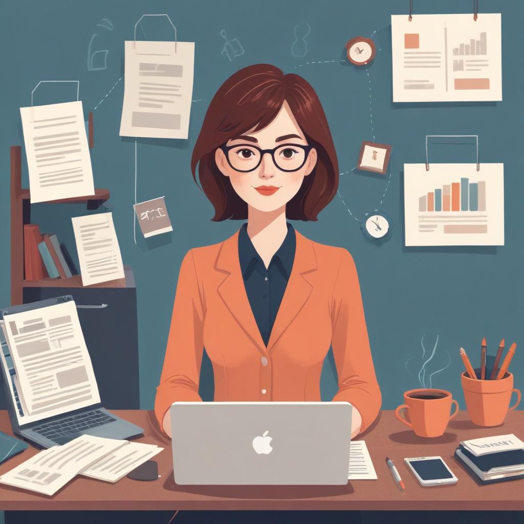 Professional blog post illustration 83