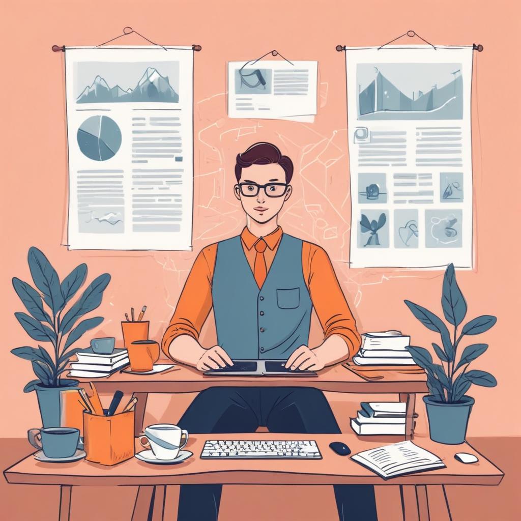 Professional blog post illustration 85