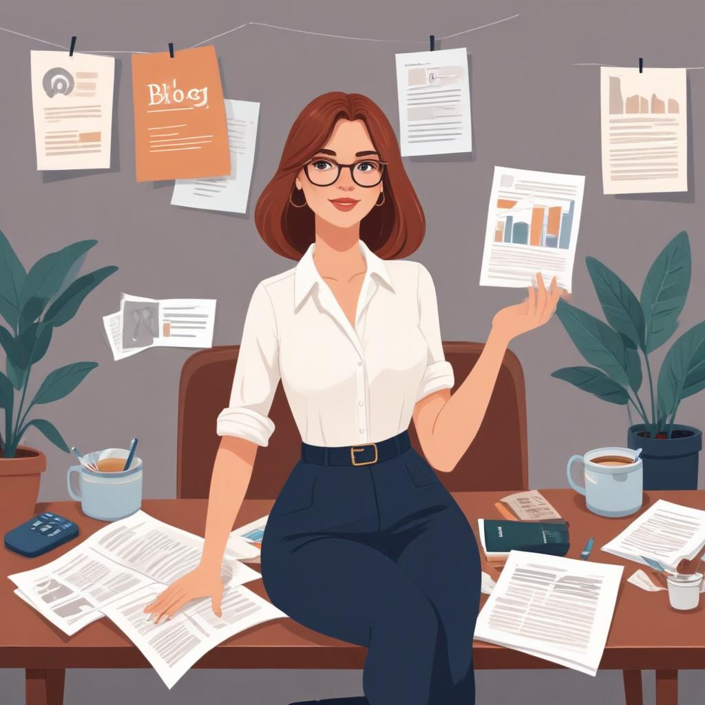 Professional blog post illustration 86